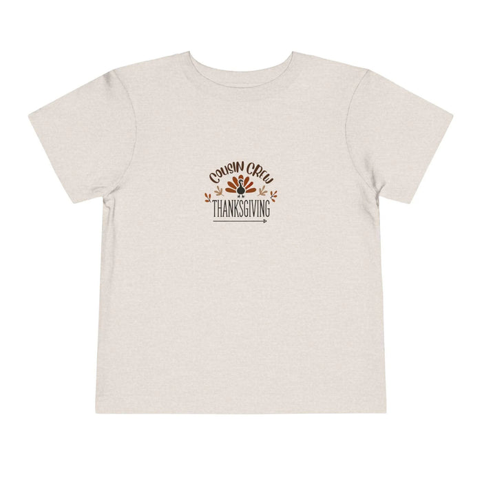 Thanksgiving Cousin Crew - Toddler Short Sleeve Tee - Whippie's