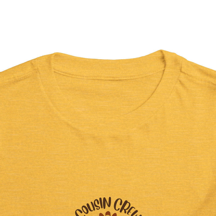 Thanksgiving Cousin Crew - Toddler Short Sleeve Tee - Whippie's