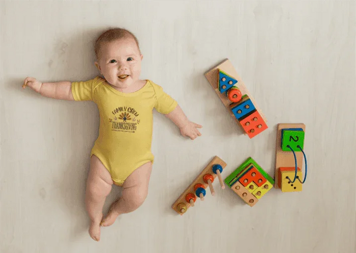 Thanksgiving Family Crew - Infant Fine Jersey Bodysuit - Whippie's