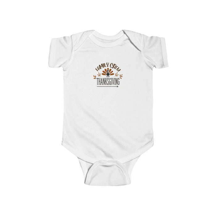 Thanksgiving Family Crew - Infant Fine Jersey Bodysuit - Whippie's