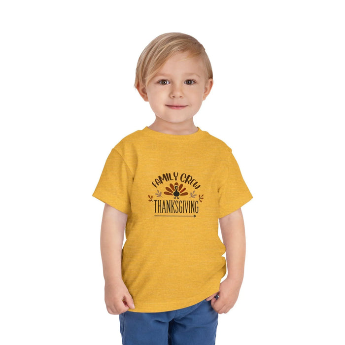 Thanksgiving Family Crew - Toddler Short Sleeve Tee - Whippie's