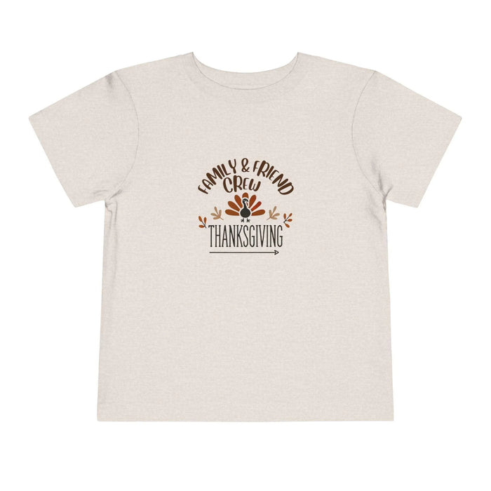 Thanksgiving Family & Friend Crew - Toddler Short Sleeve Tee - Whippie's