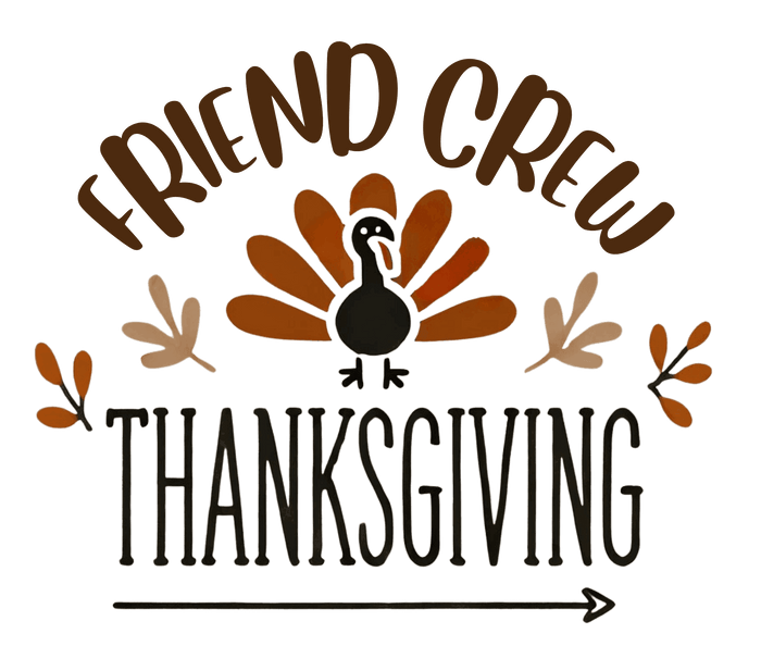 Thanksgiving Friend Crew - Kids Softstyle Tee - Whippie's