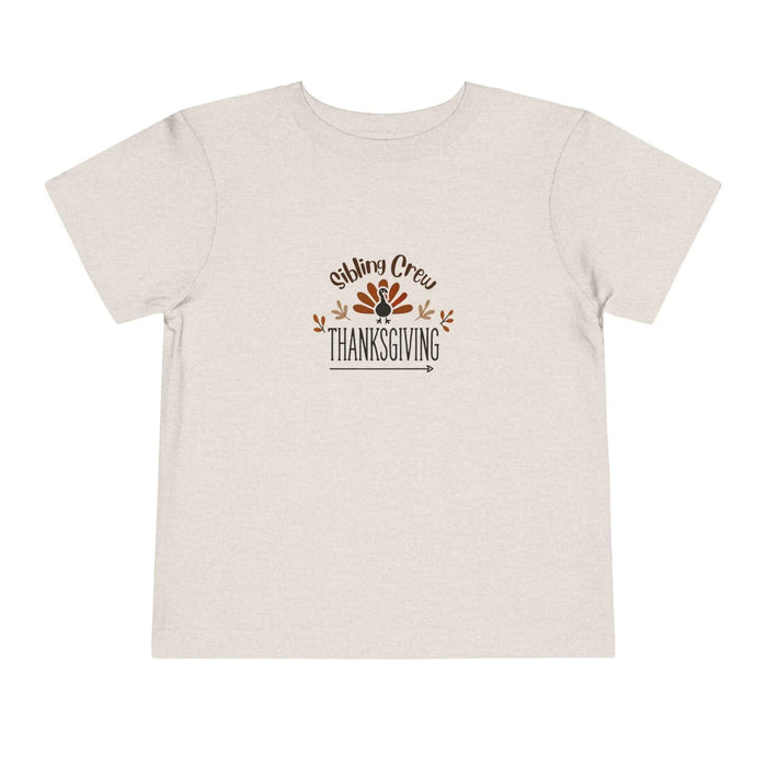 Thanksgiving Sibling Crew - Toddler Short Sleeve Tee - Whippie's