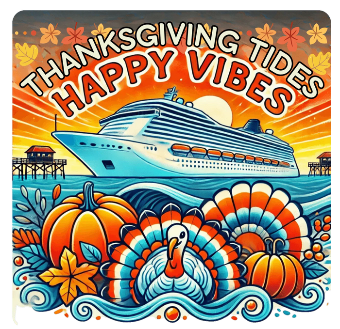 Thanksgiving Tides, Happy Vibes - Onesie - Whippie's