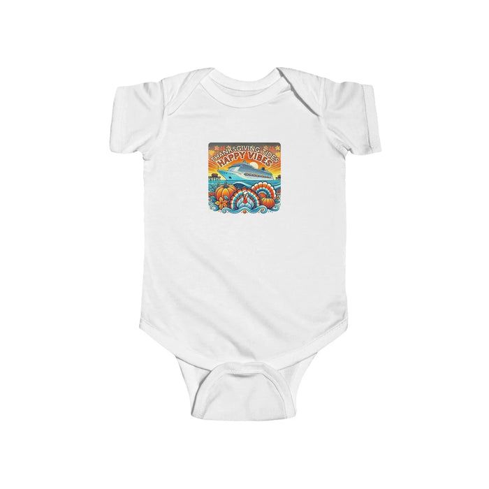 Thanksgiving Tides, Happy Vibes - Onesie - Whippie's