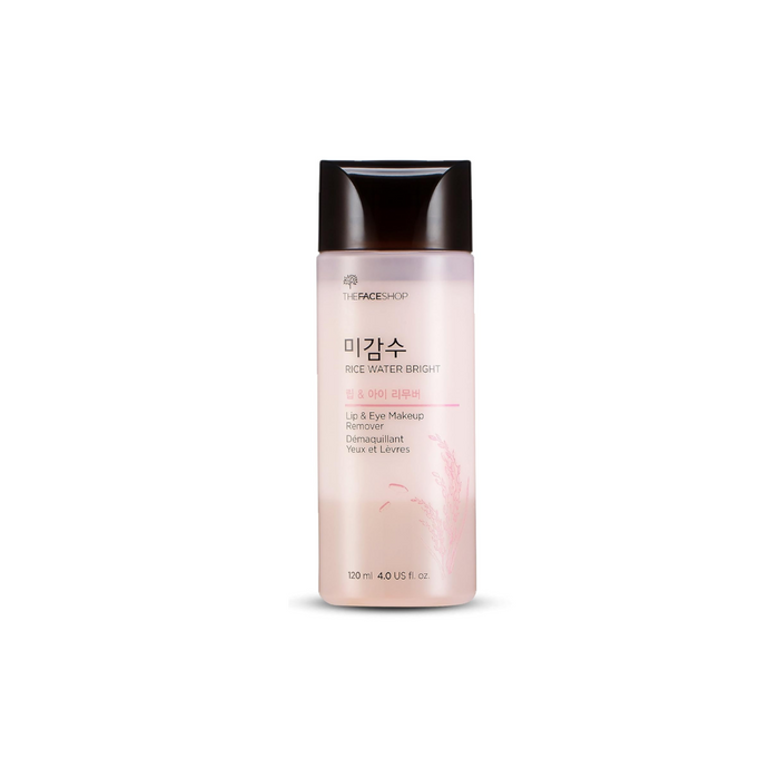 THE FACE SHOP Rice Water Bright Lip & Eye Makeup Remover 120ml