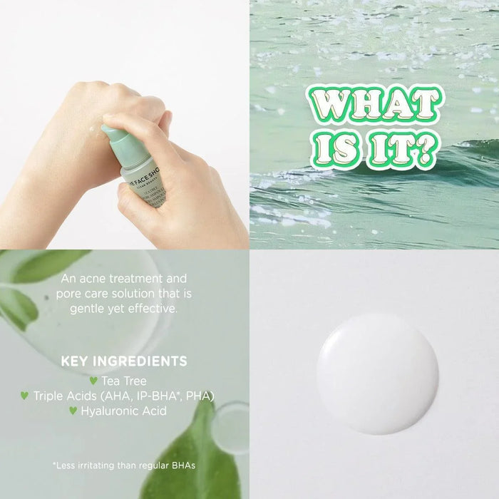 [THE FACE SHOP] Tea Tree Pore Ampoule 30ml - Ballagrio