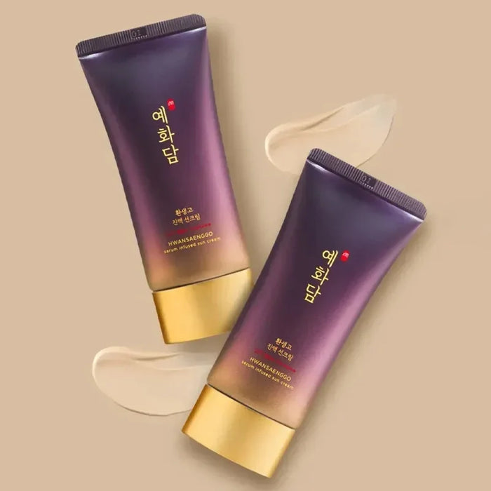 [THE FACE SHOP] Yehwadam Hwansaenggo Serum Infused Sun Cream SPF 50+ PA++++ 50ml