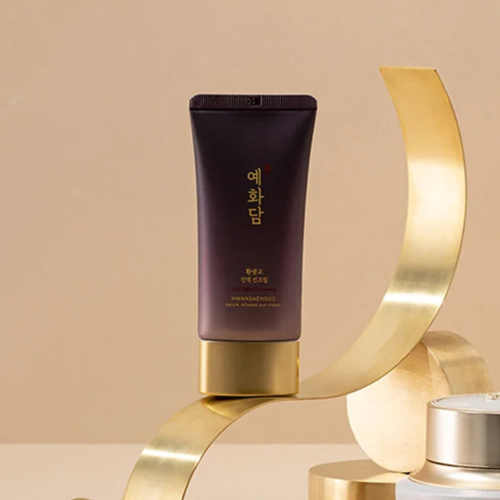 [THE FACE SHOP] Yehwadam Hwansaenggo Serum Infused Sun Cream SPF 50+ PA++++ 50ml