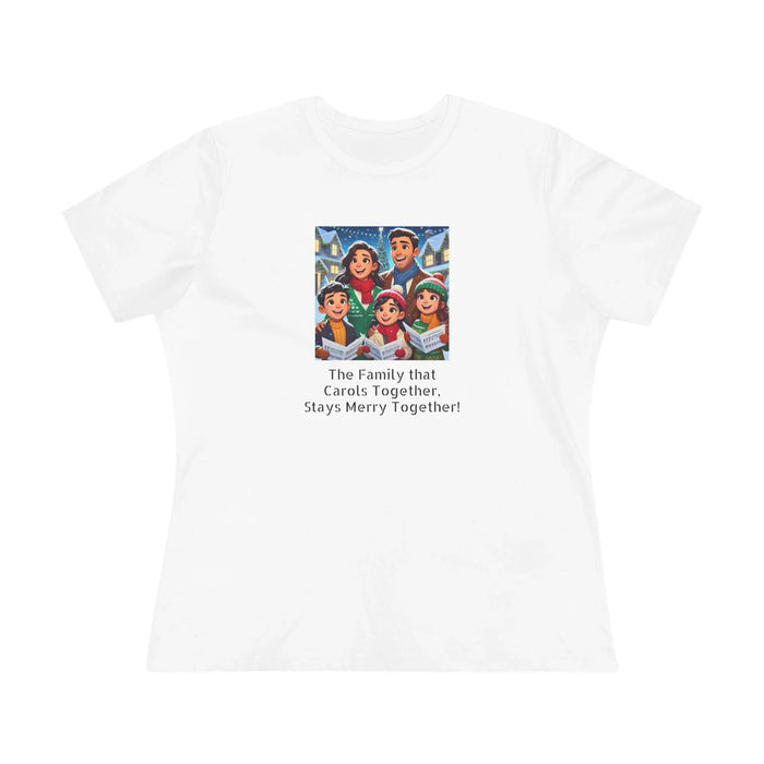 The Family that Carols Together, Stays Merry Together! - Women's Softstyle Tee - Whippie's