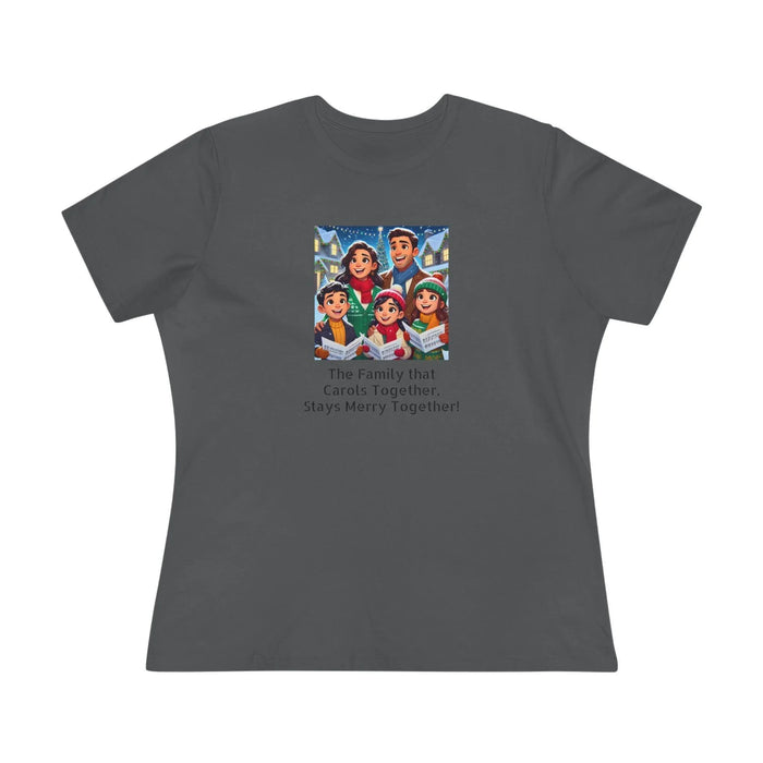 The Family that Carols Together, Stays Merry Together! - Women's Softstyle Tee - Whippie's