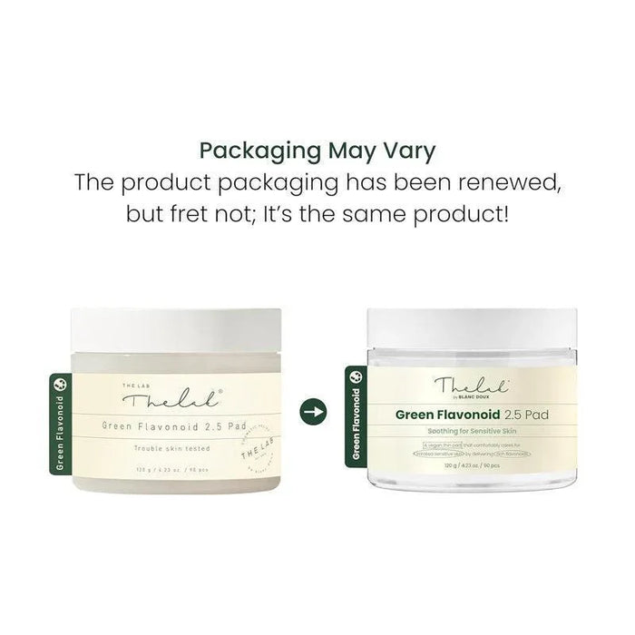 [THE LAB by blanc doux] Green Flavonoid 2.5 Pad 120ml 90EA - Ballagrio