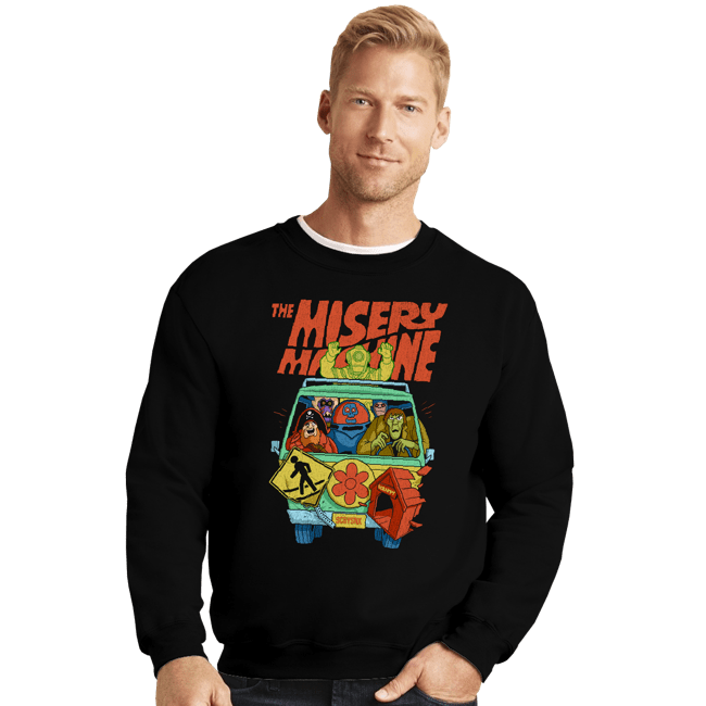 Crewneck Sweater, Unisex / Small / Black