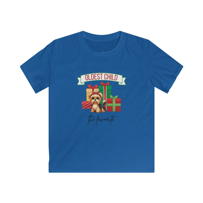 The Oldest Child, The Favorite 🎁🐶 Yorkie - Kids' Tee! 🎁👑 - Whippie's