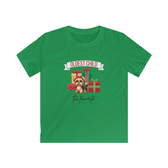 The Oldest Child, The Favorite 🎁🐶 Yorkie - Kids' Tee! 🎁👑 - Whippie's