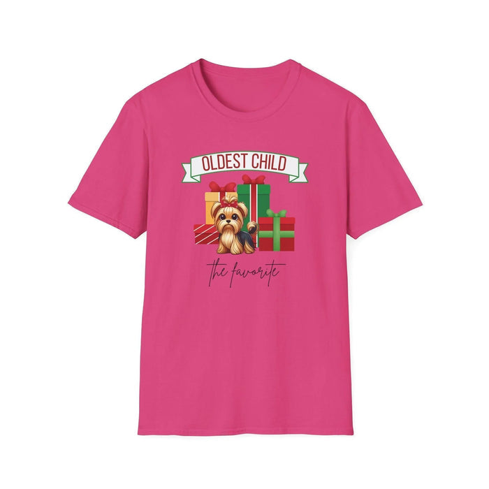 The Oldest Child, The Favorite 🎁🐶 Yorkie - Unisex Tee! 🎁👑 - Whippie's