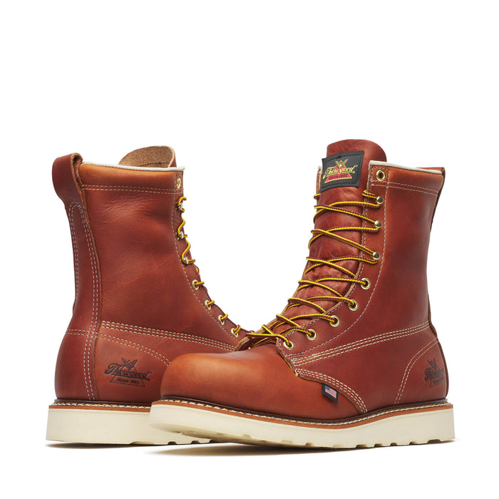 Thorogood 8" Plain Safety Steel Toe Work Boot #804-4364 - Ironworkergear