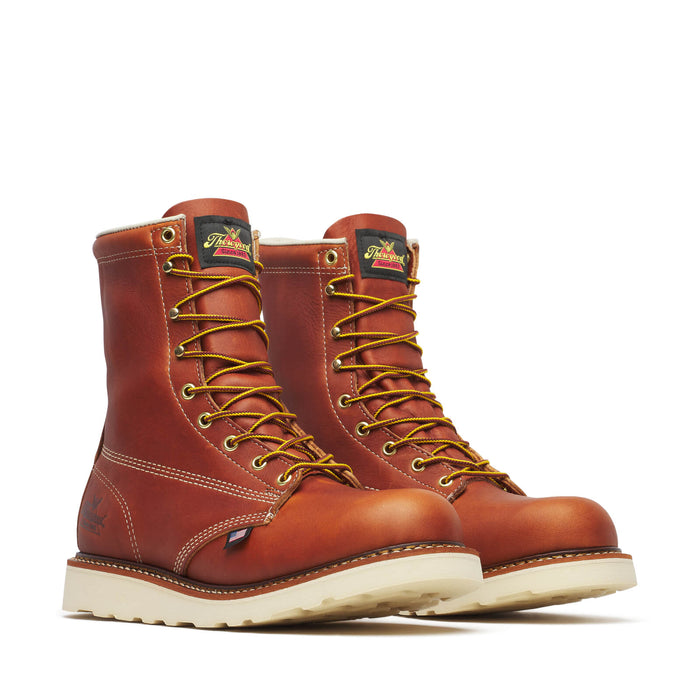 Thorogood 8" Plain Soft Toe Work Boot #814-4364 - Ironworkergear