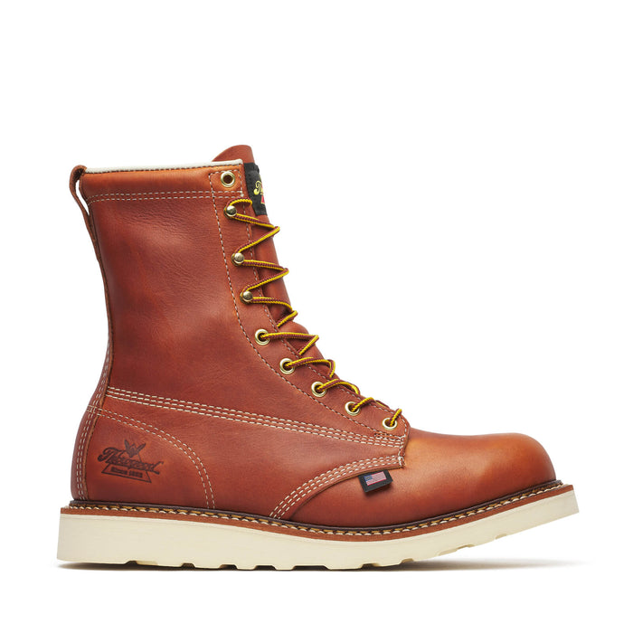 Thorogood 8" Plain Soft Toe Work Boot #814-4364 - Ironworkergear