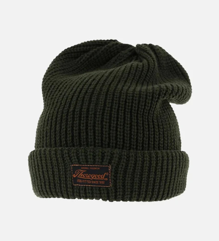 Thorogood Job-Fitted Knit Logo Patch Beanie Hats & Caps Thorogood Duffle Bag OS