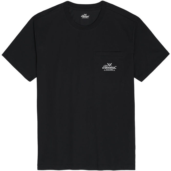 Thorogood Men's Core UPF COOLMAX® Short Sleeve Pocket T-Shirt T-Shirts Thorogood Black 2XL Reg
