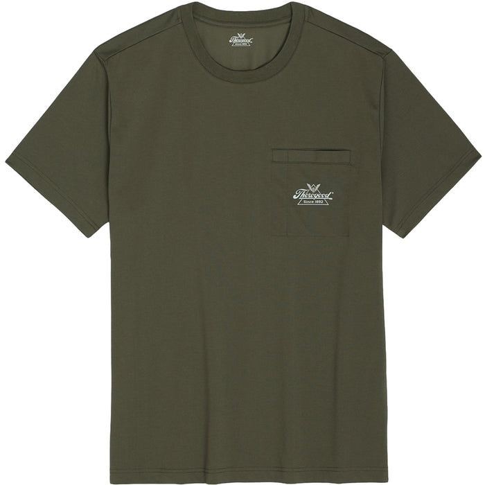 Thorogood Men's Core UPF COOLMAX® Short Sleeve Pocket T-Shirt T-Shirts Thorogood Olive Night 2XL Reg