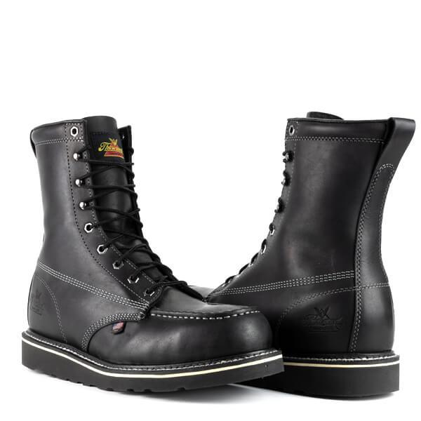 Thorogood Midnight Series 8 Black Moc Safety Toe Boot 804-6208