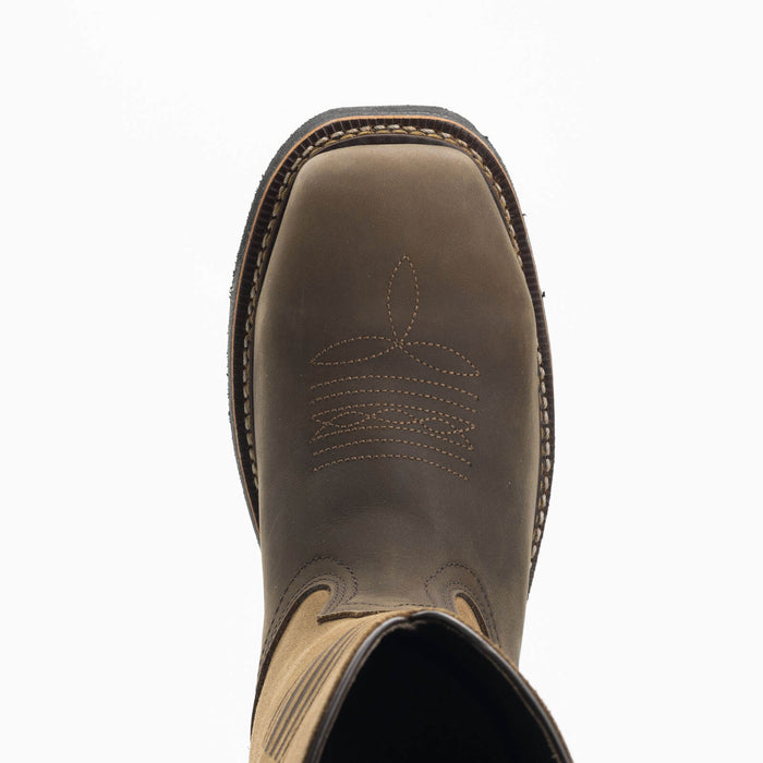 Thorogood Western Work – Waterproof Crazy Horse/Tan – 11″ Safety Toe #804-4338 - Ironworkergear
