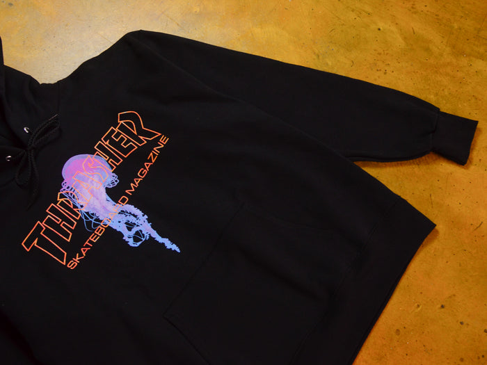 Thrasher Atlantic Drift Hood - Black