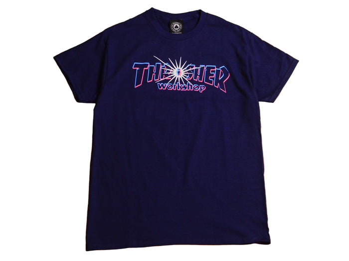 Thrasher x Alien Workshop Nova T-Shirt - Navy
