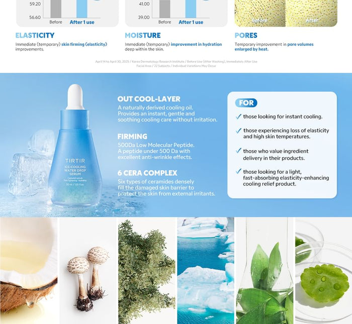 Tirtir Ice-Cooling Water Drop Serum 30Ml