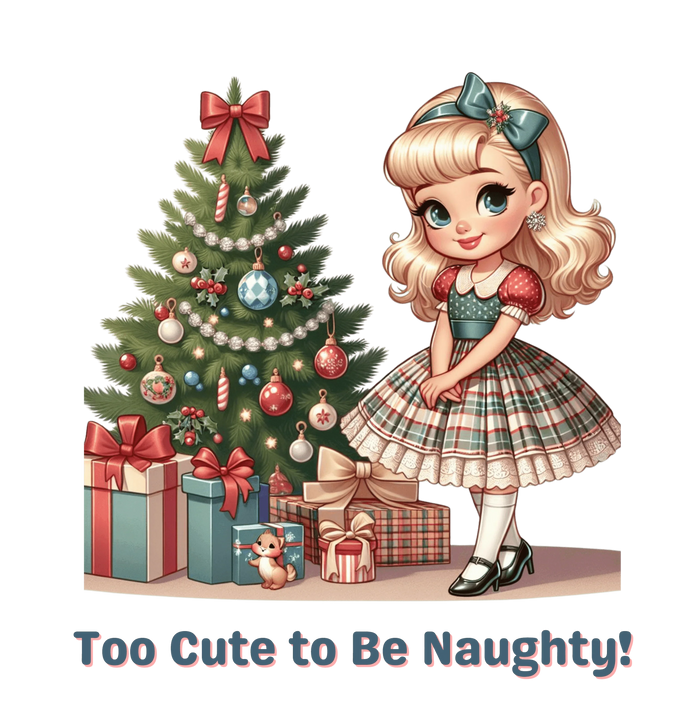 Too Cute to be Naughty - Women's Softstyle Tee - Whippie's