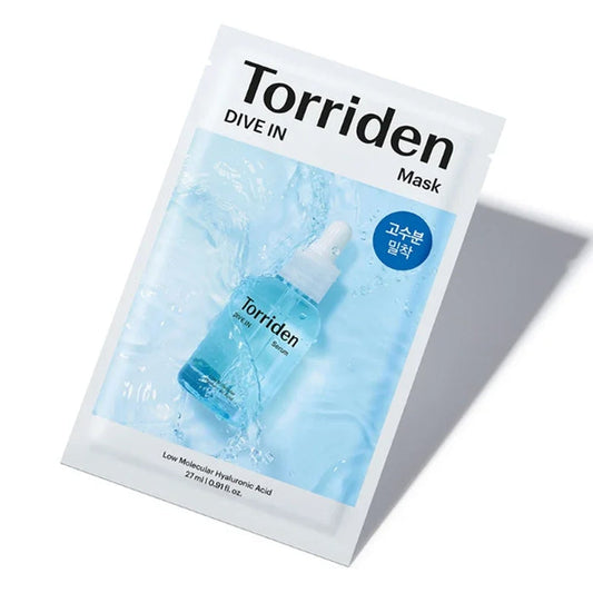 [Torriden] DIVE-IN Low Molecule Hyaluronic Acid Mask Pack 27ml Torriden
