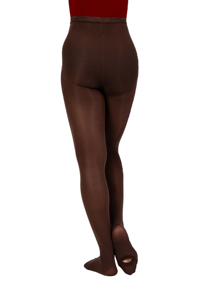Body Wrappers women's convertible tights in brown