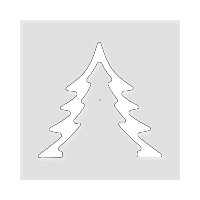 Tree Acrylic Router Template