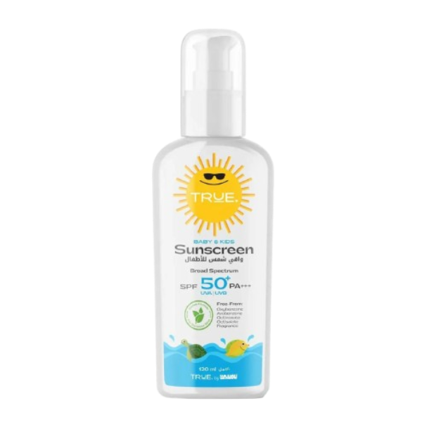 True By Lanalou Baby & Kids SPF50+ Sunscreen Lotion 240Ml