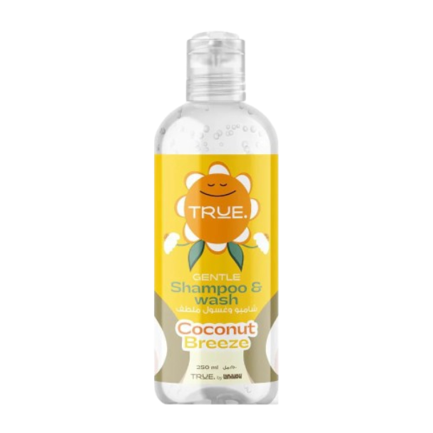 True By Lanalou Coconut Breeze Gentle Shampoo & Wash 250Ml