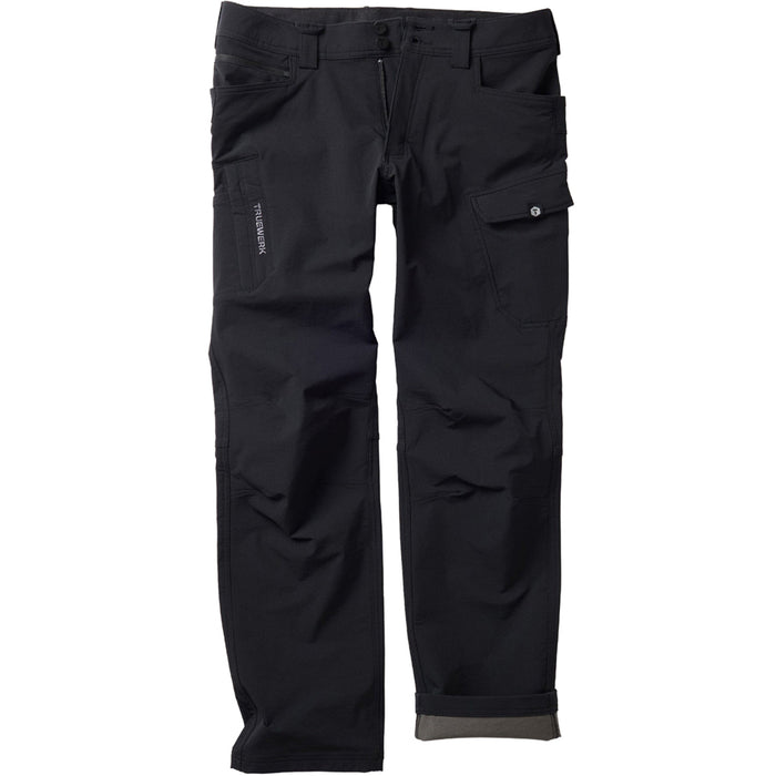 TRUEWERK Men's T2 Werkpant Water Resistant Stretch 8-Pocket Work Pant Pants TRUEWERK Black 30 30 Inseam