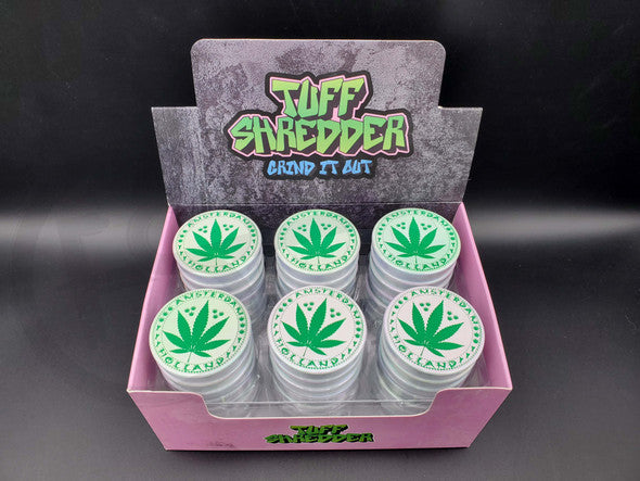 TUFF SHREDDER WHITE PLANT GRINDER | 12 CT