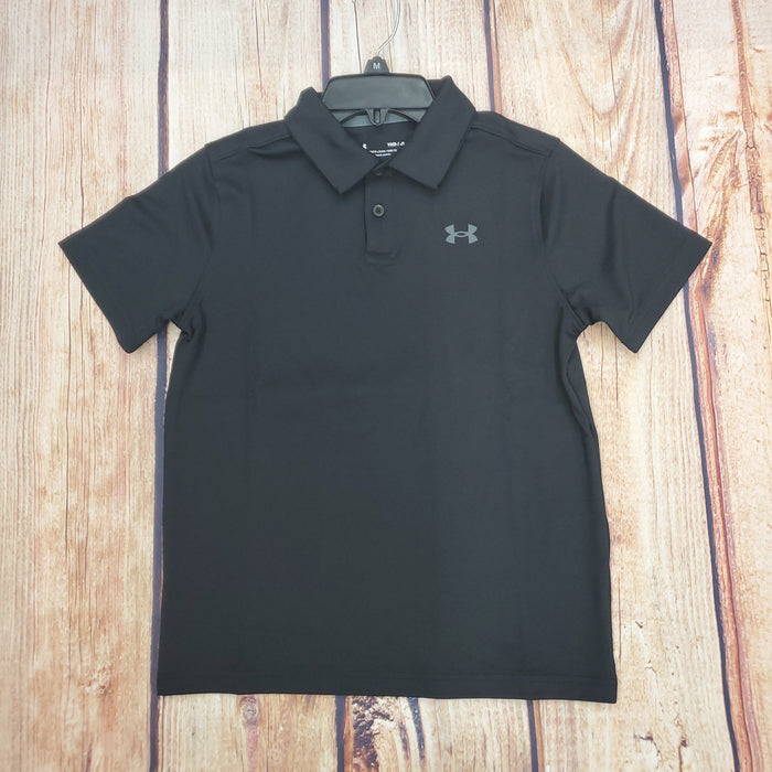 UA Youth Performance Polo-Black