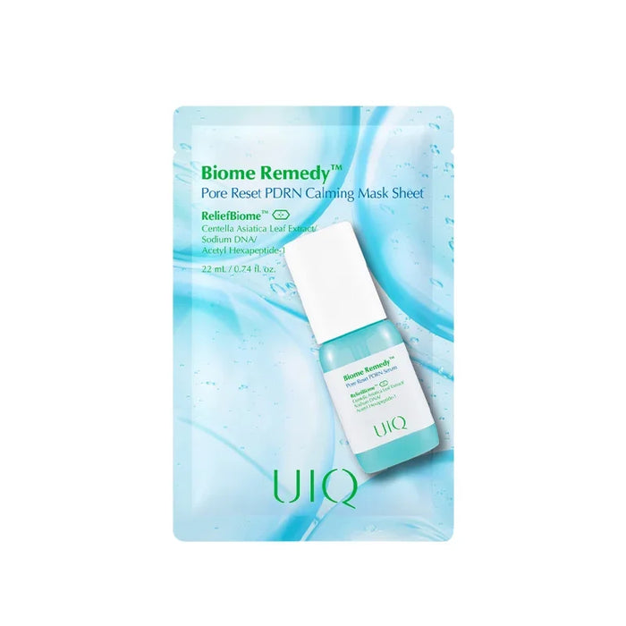 [UIQ] Biome Remedy Pore Reset PDRN Calming Mask Sheet 22ml - Ballagrio