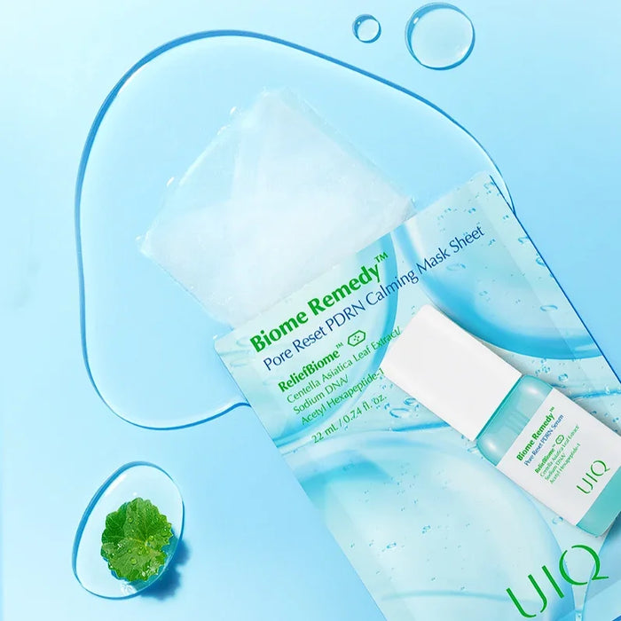 [UIQ] Biome Remedy Pore Reset PDRN Calming Mask Sheet 22ml - Ballagrio