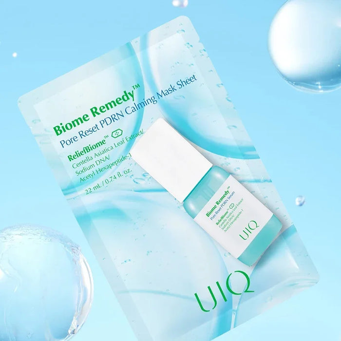 [UIQ] Biome Remedy Pore Reset PDRN Calming Mask Sheet 22ml - Ballagrio