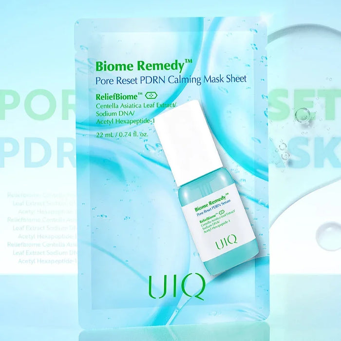 [UIQ] Biome Remedy Pore Reset PDRN Calming Mask Sheet 22ml - Ballagrio