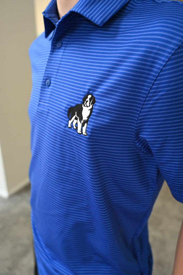 Under Armor Aura Striped Polo