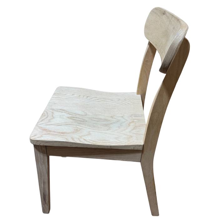 Unfinished Solid Wood Dining Chair – DIY Ready
