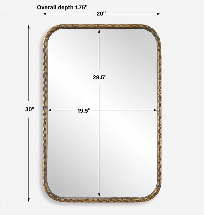Uttermost A Little Knotty Bronze Vanity Mirror