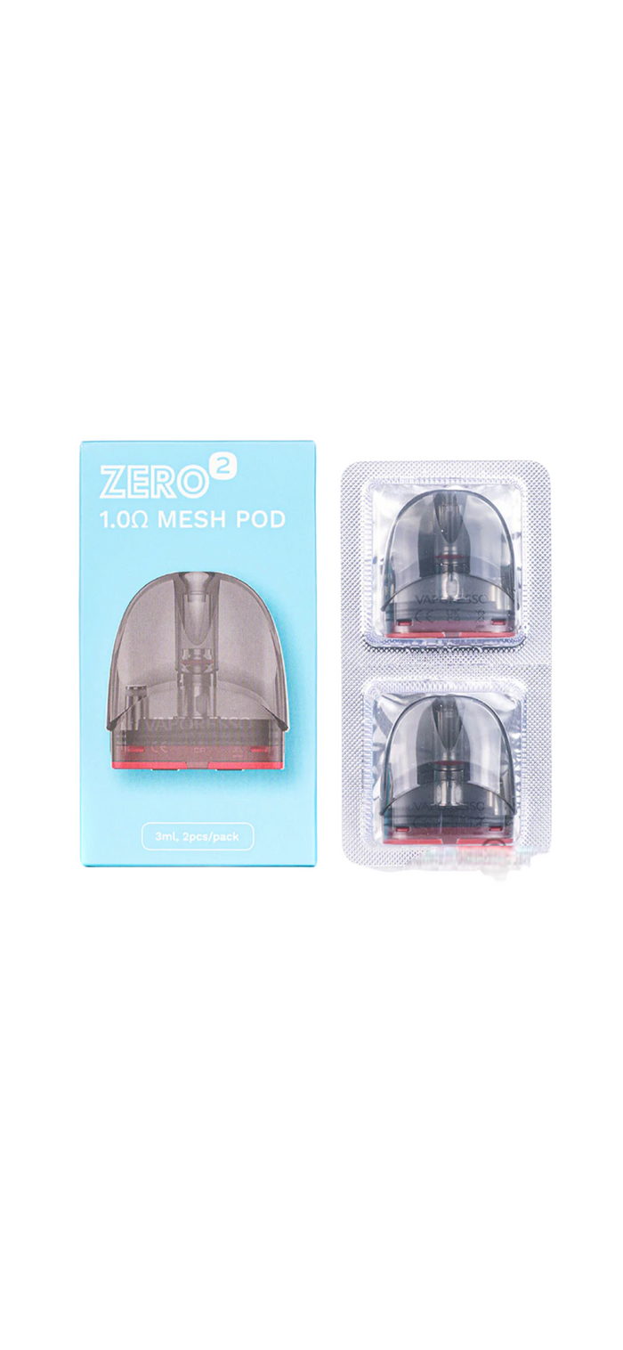 VAPORESSO ZERO 2 1.0ohm MESH REPLACEMENT POD 3ML | 2PK
