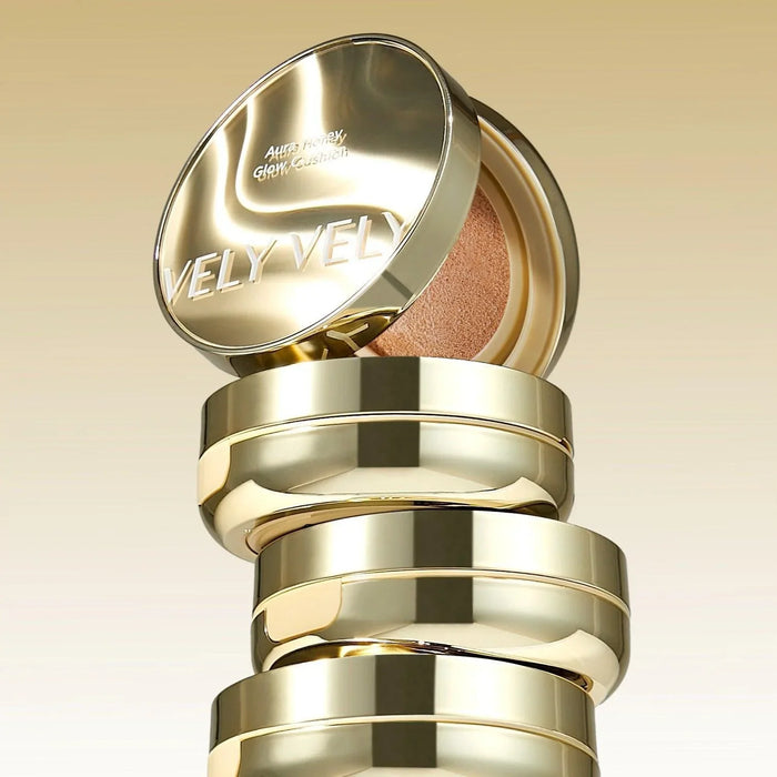 [VELY VELY] Aura Honey Glow Cushion (2 Colors) SPF 50+ PA+++ 15g - Ballagrio